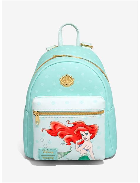 Loungefly Disney The Little Mermaid Ariel & Shells Mini Backpack | Hot ...