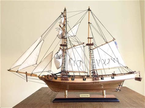 Albatross Schooner Model | Ornamental Wooden Ship