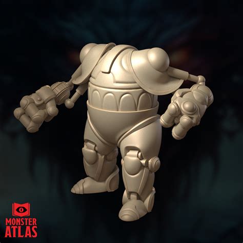 Shield Guardian (Mighty Servant of Leuk-O) D&D Miniature by Monster ...