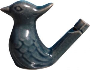 orsop Ceramic Clay Bird Water Whistle Musical Toy for Kids, Fill The ...