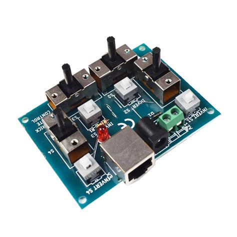 Buy Joystick 4-Way Module with Motor Driver Hub & LAN Cable at HNHcart.com
