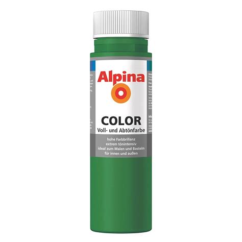 Alpina Color Jungle Green seidenmatt 250 ml kaufen bei OBI