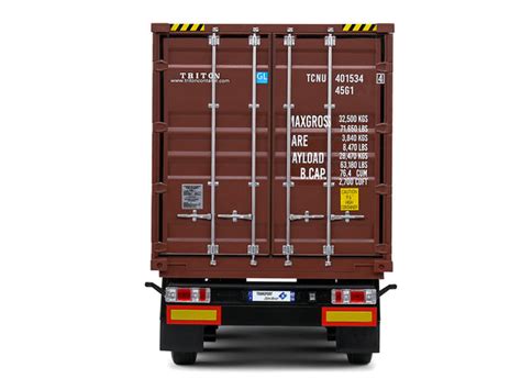 Port Container Trailer 1:24 Solido Scale Model collectible | Scale Arts ...