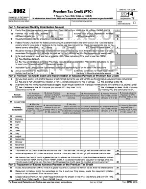 Irs Fax Number For 8962 2020-2026 - Fill and Sign Printable Template Online