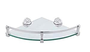 Glass Corner.Size-12''Inches * 12'' Inches .with Frosty White Glass ...