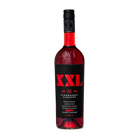XXL Strawberry & Grapes Moscato, 750 mL Glass Bottle, 16% ABV - Walmart.com