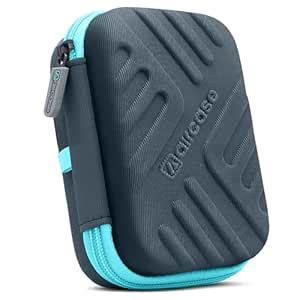 AirCase 2.5 Inch External Hard Drive Case with Shockproof EVA Hardshell ...