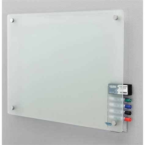 Global Industrial 695498 Frosted Glass Dry Erase Board - 36 x 24 in. - Walmart.com | Glass dry ...