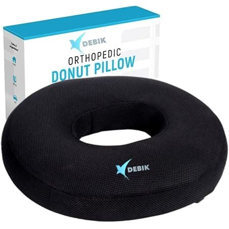 METRON Inflatable Donut Seat Cushion for Haemorrhoids Piles Fistula ...