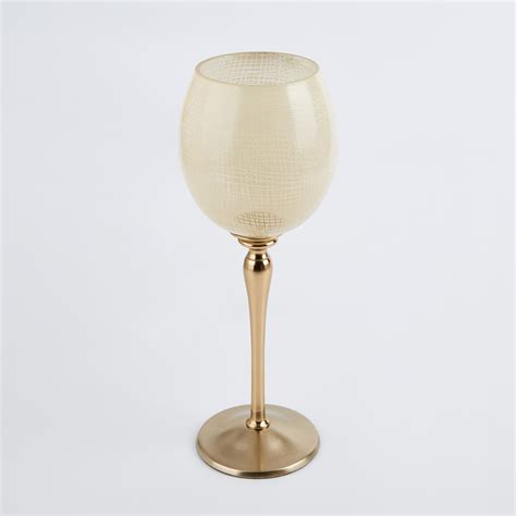 Buy Eternity Vogue Glass Pedestal T-Light Holder from Home Centre at ...