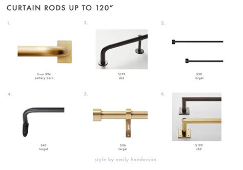 Our Favorite Curtain Rods Organized By Size ( Our Rules For Hanging ...