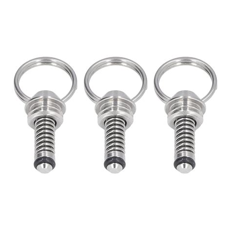 Yosoo Beer Keg Relief Valve, 3pcs Stainless Steel Beer Keg Pressure ...