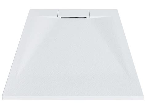 Base de duche AZZURRO 80 x 120 x 3 cm Branco | Beliani.pt