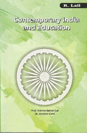 Contemporary India And Education R.Lall - English – Prastuti Books