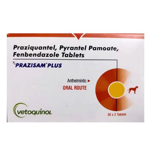 Vetoquinol Prazisam Plus Dewormer for Dogs | Supertails