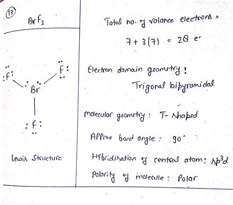 Lewis Dot Structure For Brf3