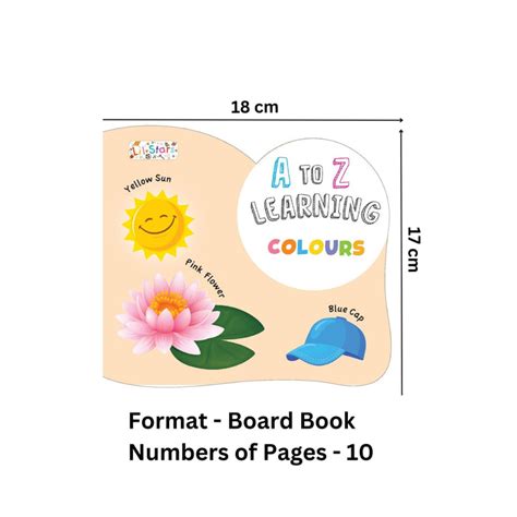 A to Z Learning - Colours Board Book for Toddlers – Fun & Educational ...