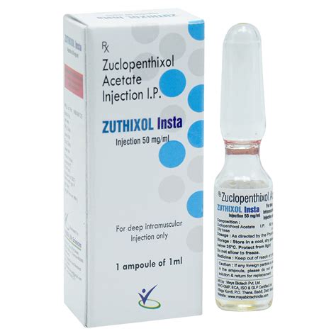 Zuthixol Insta 50 Injection 1 ml | Uses, Side Effects, Price | Apollo ...