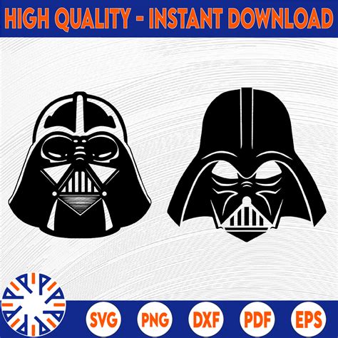 Darth Vader Face Vector