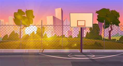 Basketball Court Cartoon 的图像结果