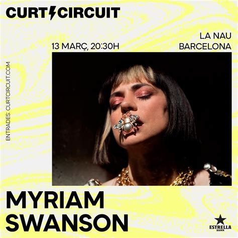 Myriam Swanson presenta Calígula , La Nau, Barcelona, 13 March 2025 ...