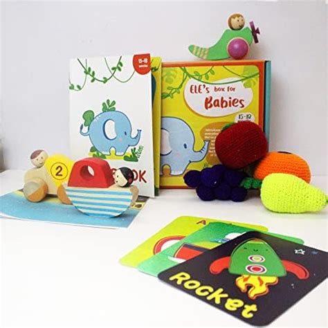 Shumee Ele's Box of Play | 15-18 Months| Box 6| Eco-Friendly Wooden ...