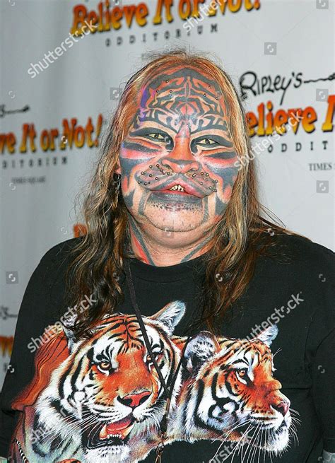 Dennis Avner Aka Stalking Cat Aka Editorial Stock Photo - Stock Image ...