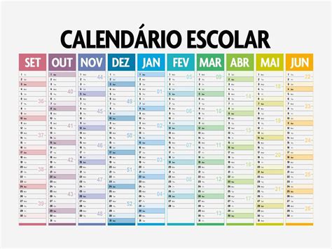 Calendario Ano Escolar 2025