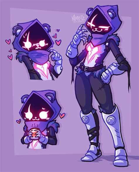 furry art :: furry (фурри) :: Fortnite :: милота :: Raven Team Leader ...