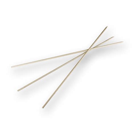 Wooden skewers, 40 cm, beech wood, 200 St, bag | GOURMET VERSAND Online ...