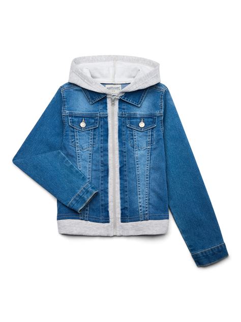 Star Ride Wallflower Girls Denim Jacket, Sizes 7-16 - Trendy Versatile ...