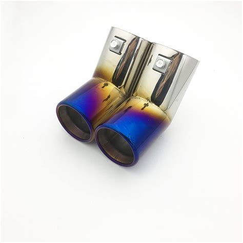 Amazon.co.jp: エキゾーストチップ For Golf 4 For Bora For Jetta Stainless Steel Car Accessories Exhaust ...