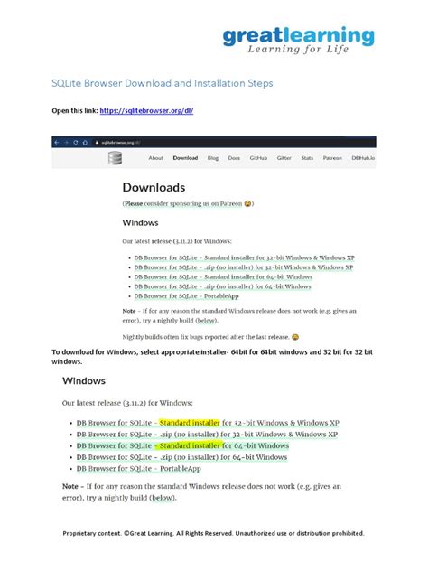 Image result for Installer SQLite
