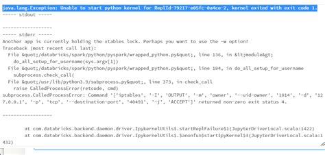 Image result for Databricks Python Kernel Issue