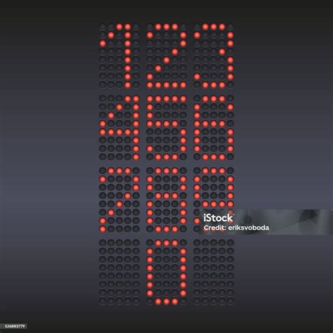 Image result for Red LED Numbers