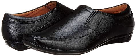 Buy Acteo Men Black Formal Shoes-6 UK/India (40 EU) (AC1001-Black-6) at ...