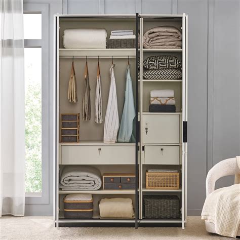 Buy Sterling 3-Door Wardrobe - White from Home Centre at just INR 54999.0