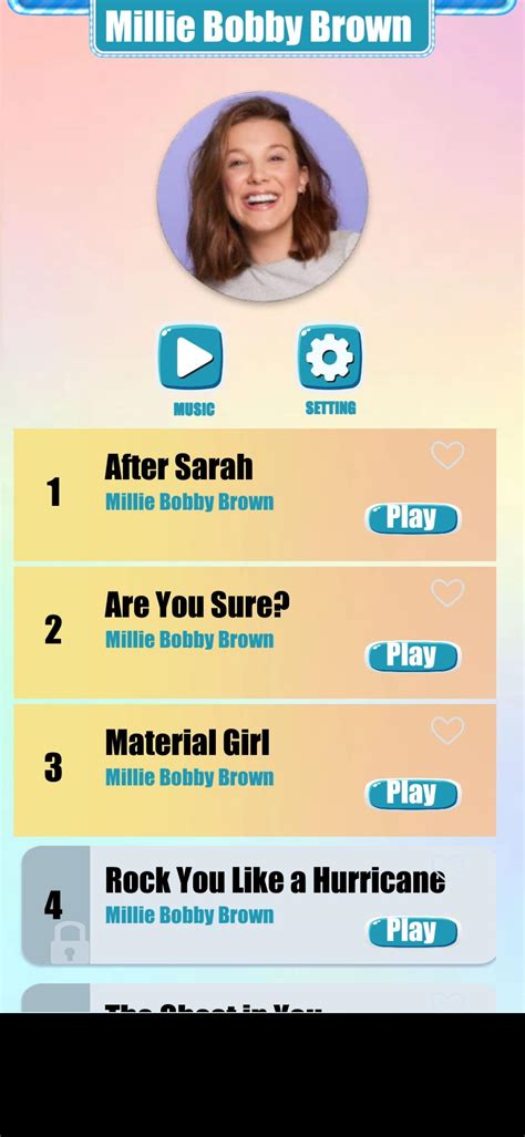 Millie Bobby Brown Music Game APK for Android Download