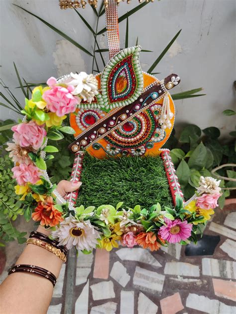 Heavy flower moon chattar singhasan for laddu gopal ji – Bell bottom
