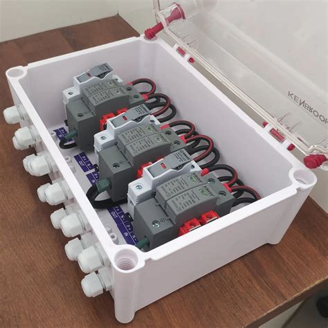 Solartek Solar DCDB 3 in 3 Out Inbuilt Sibass DC Fuse 20A, Sibass SPD ...