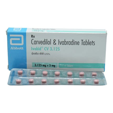 Ivabid CV 3.125 mg/5 mg Tablet 14's Price, Uses, Side Effects ...