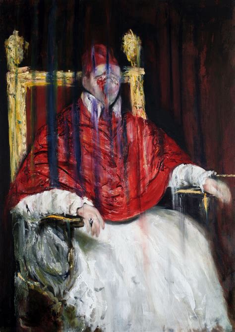 Study after Velázquez, Francis Bacon & Sergej Eisenstein. Pope Innocent ...