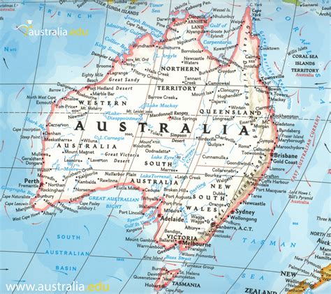 Maps of Australia