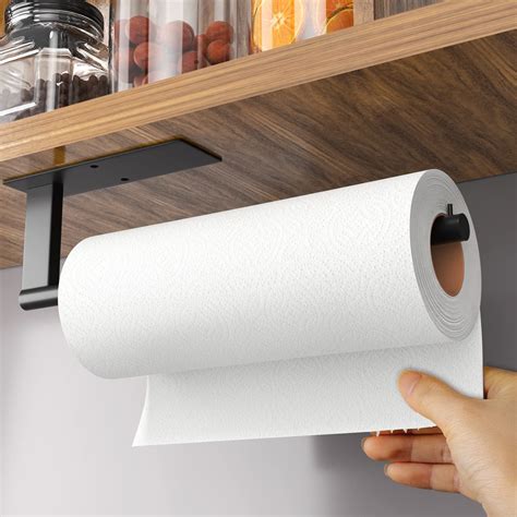 Buy Kitchen Roll Holder Under Cabinet, Stainless Steel Paper Towel ...
