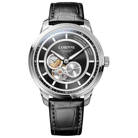 LOBINNI Men Dress Watch Sapphire Glass MIYOTA Movement Watches Top Bra ...