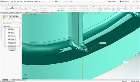 Project Geometry SolidWorks 的图像结果