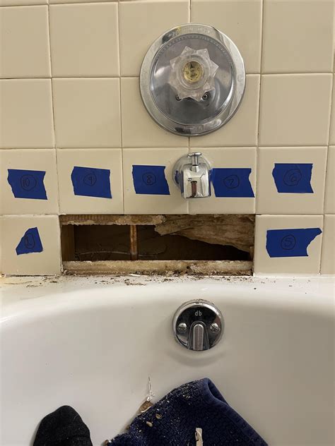 Wanted to recaulk the bathtub and one of the tiles pushed in…one week ...