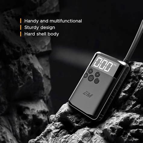 EMotorad 3-in-1 SmartAir Tyre Inflator for Car Bike and Bicycles, 10Y+