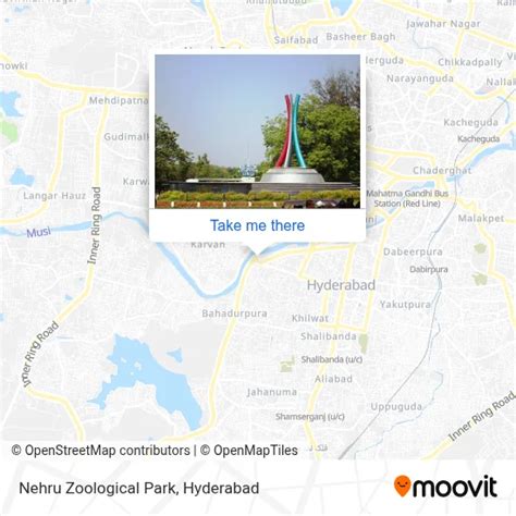 How to Get to Nehru Zoological Park in Hyderabad by Bus, Metro or Train?