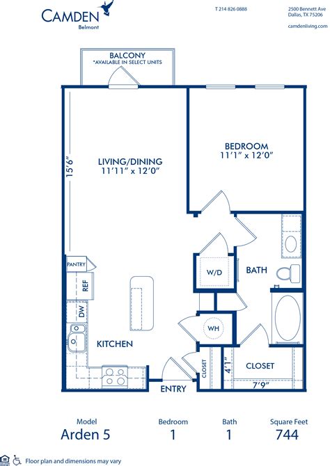 1 & 2 Bedroom Apartments in Dallas, TX - Camden Belmont
